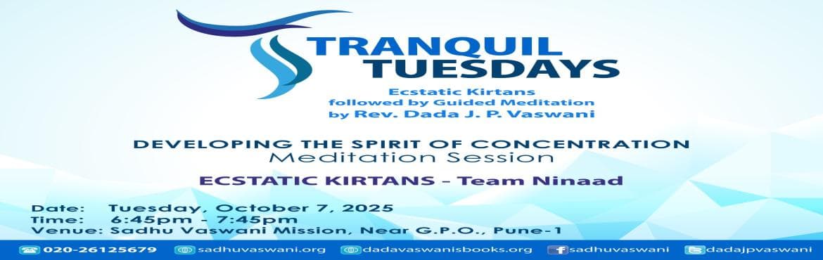 Sharpen Your Focus with Meditation | Tranquil Tuesdays, Pune