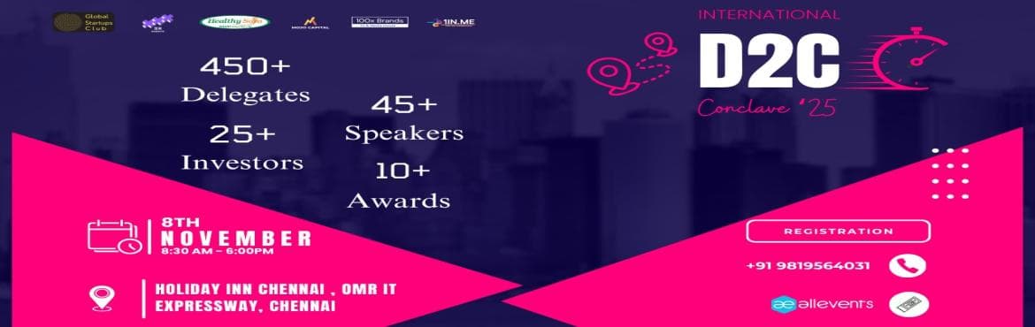 International D2C Conclave Chennai 2025