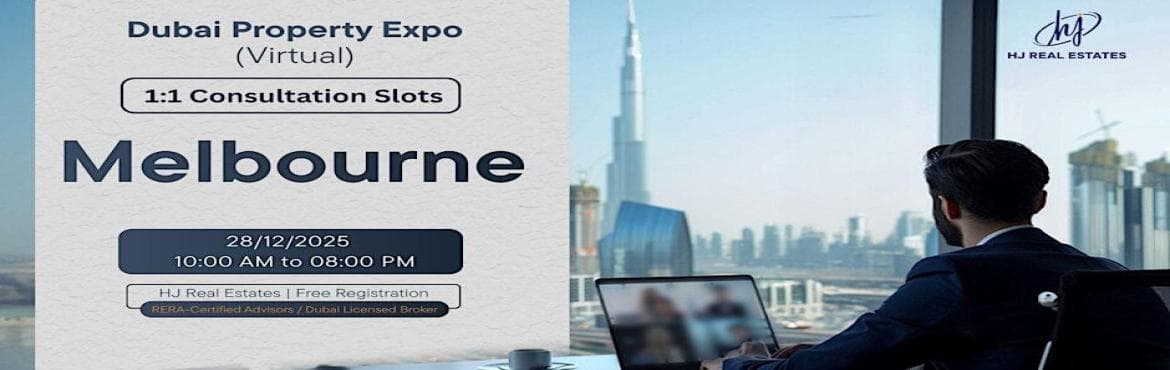 Virtual Dubai Property Expo for Melbourne Investors