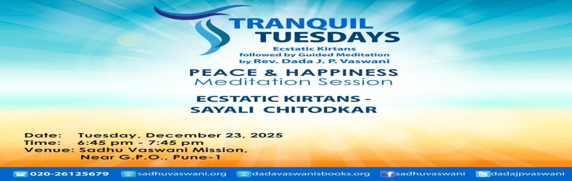 How to achieve Peace and Happiness | Meditation in Pune