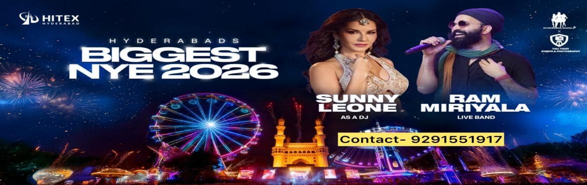 Hyderabads Biggest NYE 2026 Sunny Leone Ram Miriyala