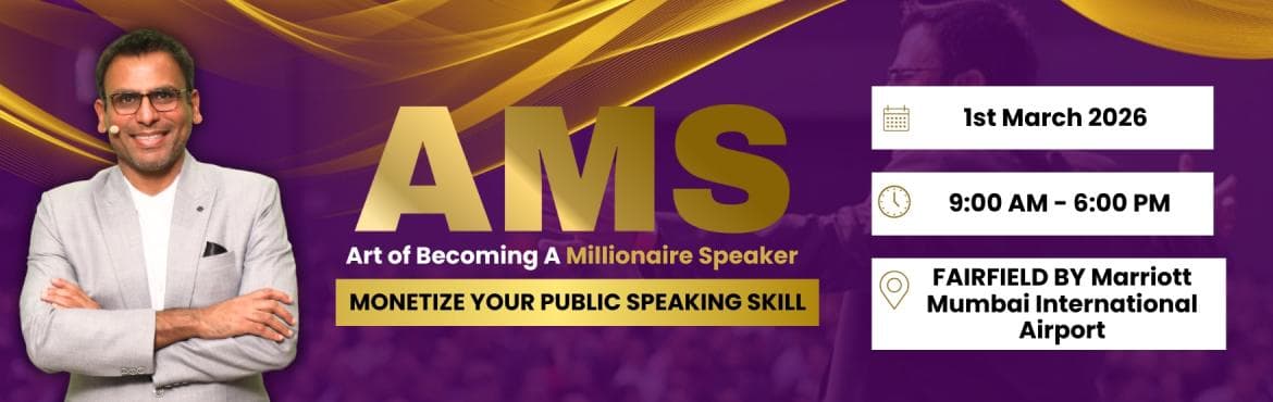 The Art Of Becoming A Millionaire Speaker Mumbai